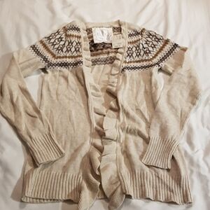 Justice girls knit sweater size 14 New